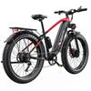 Elektrische Fiets DUOTTS F26 20" Dikke Banden 750Wx2 Dubbele Motor Elektrische Fiets Voor Volwassenen 48V 20AH LED Display Maximaal Bereik 100Km Maximale Belasting 150Kg