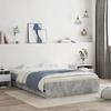 VidaXL Bed Frames and Drawers Concrete Grey 120x190 Cm Engineered Wood 3207318