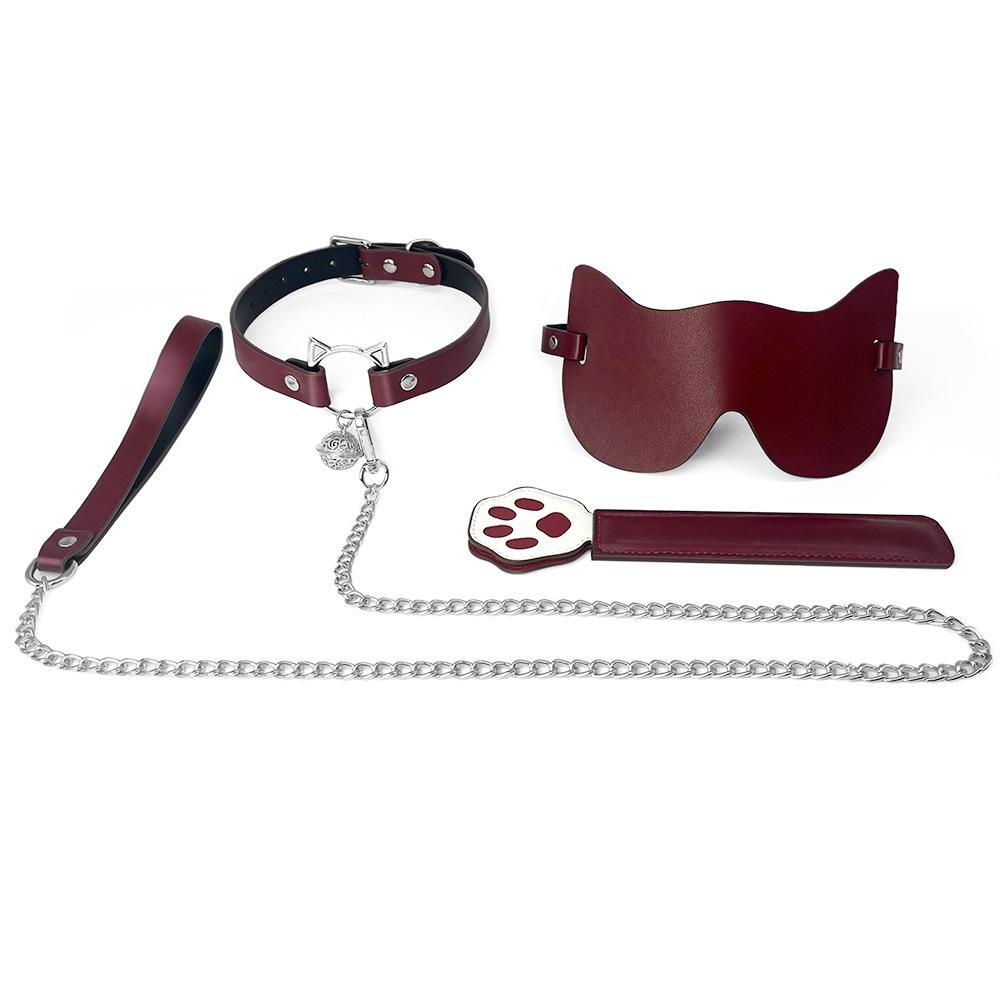 Cute Cat Ear Bell Choker Set, Sweet Lolita Costume Photo Prop Accessory