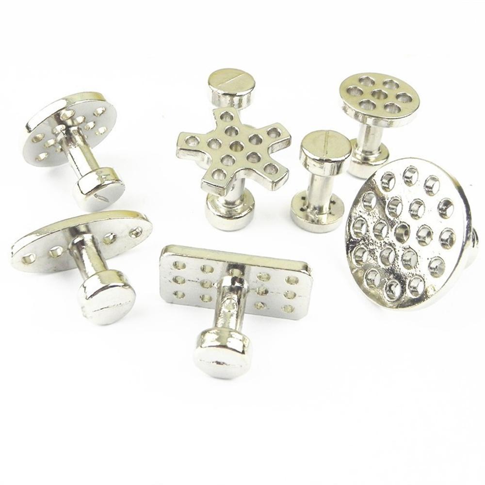 8Pcs Car Paintless Tools Kits Dent Puller Repair Hail Removal Glue Pulling Tabs