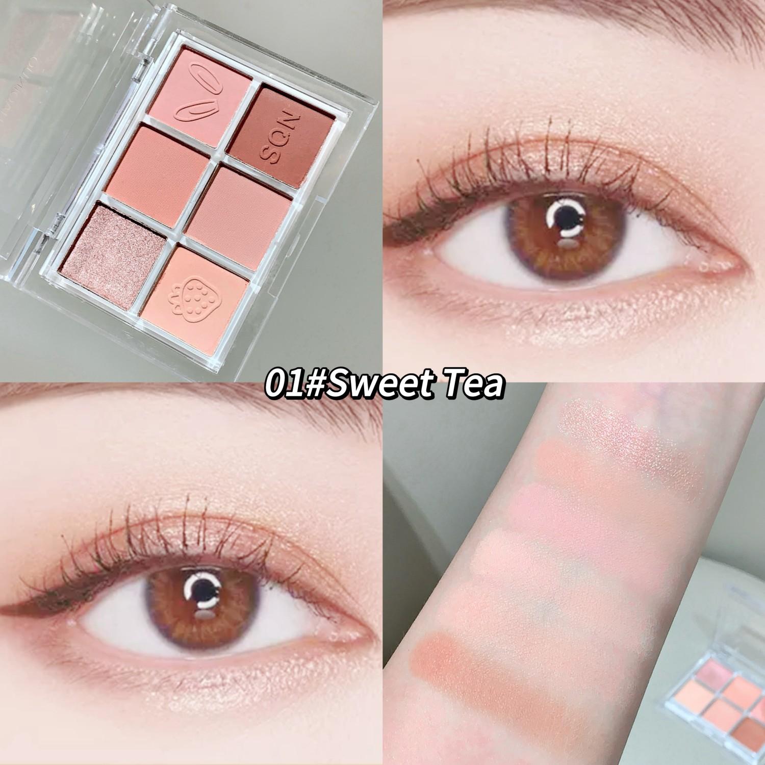 

SHAQINUO Fog Face Sunset Eye Shadow Set