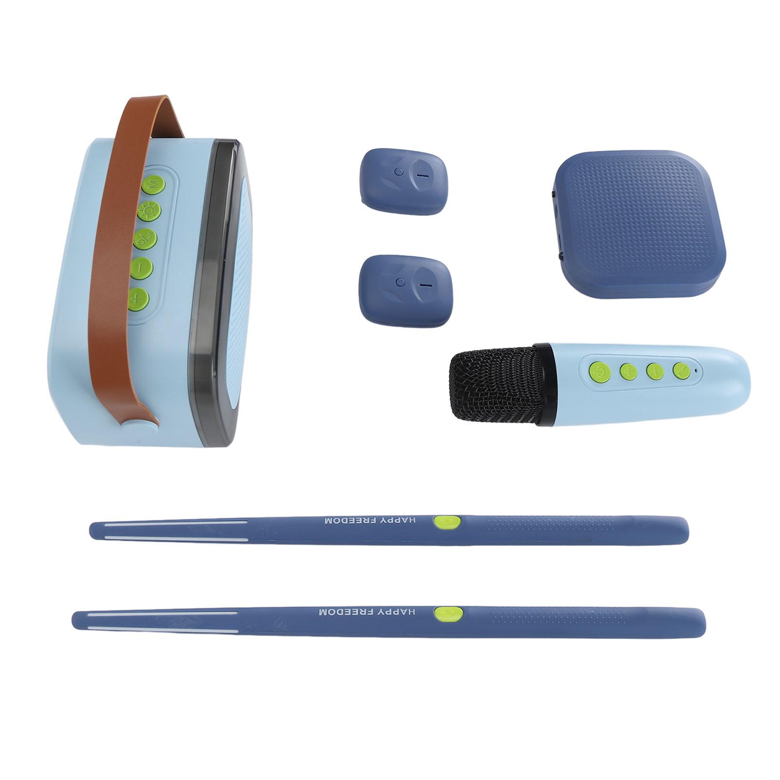

Electric Set 3D Motion Sensing Virtual sticks Somatosensory Kit with Foot Pedals Speaker Microphone for Beginners Kids Adults