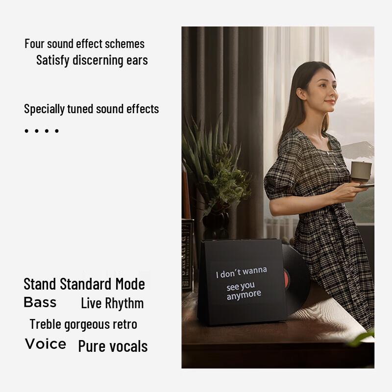 MORRORART M2 Desktop Smart Speaker with Lyrics Display