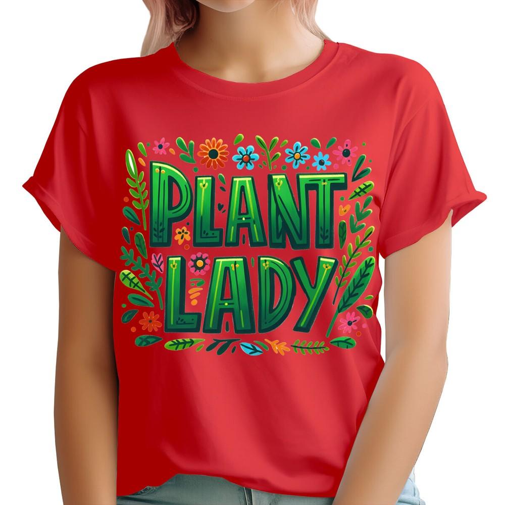 Plant Lady Garden Gardening Gift Plant Lover Funny Unisex TShirts Tee Top Ta91 S