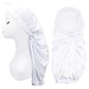 Elastic Stain Bonnet Breathable Multifunctional Wide Bonnet for Hair Sleeping Edge Long Hats Wrap Female