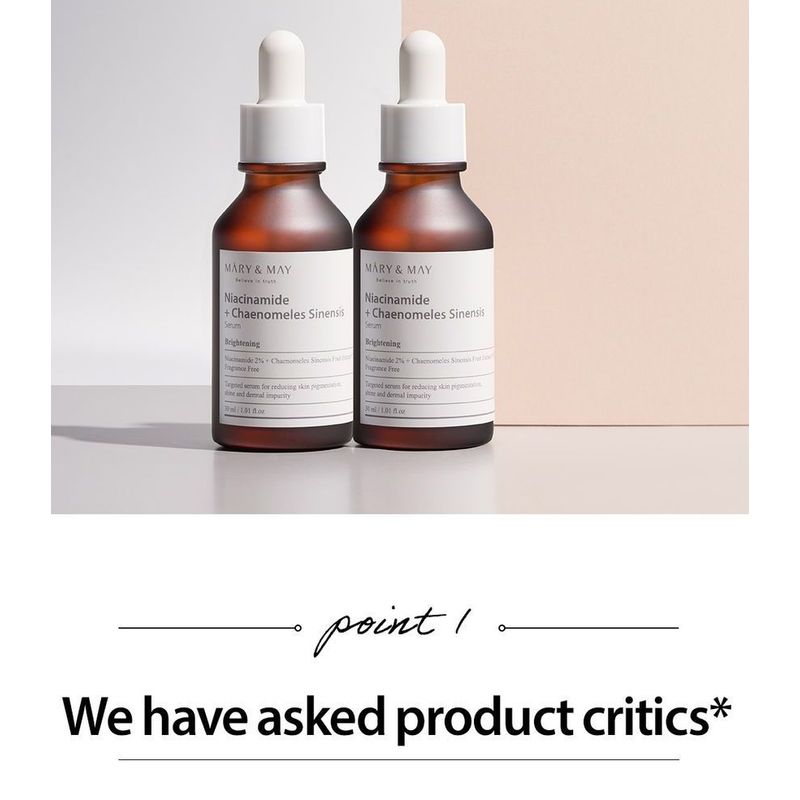 Mary&May - Niacinamide + Chaenomeles Sinensis Serum