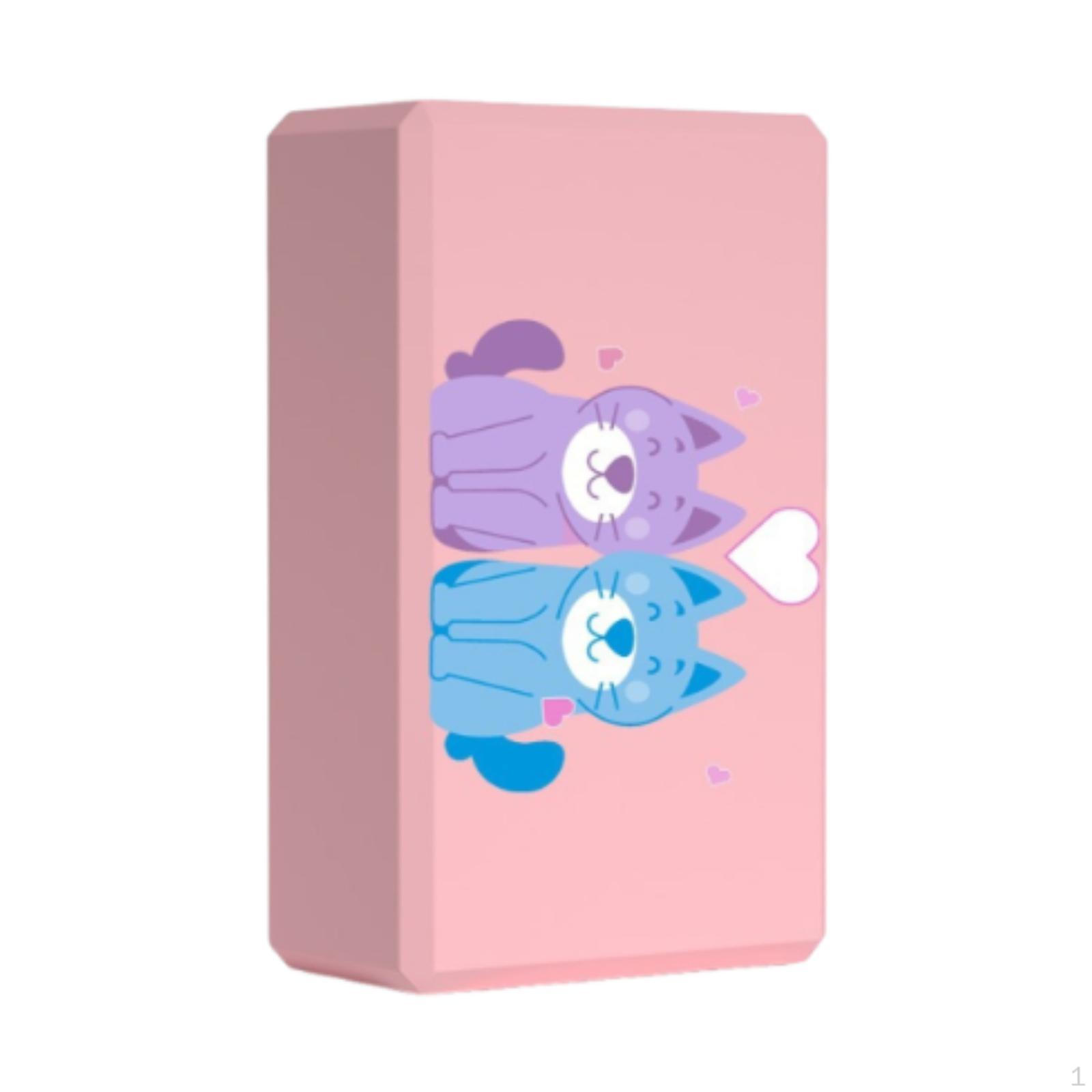 

Block Essentials Lightweight Soft Accessory Exercise for Bodybuilding Pilates Workout Indoor Cute Cat