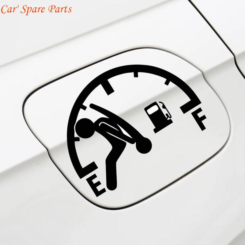 Y4UA Dynamic Automotive Decal Gas Meter Burst Removable Transfer Film Decoration CN