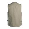 Waistcoat Plus Size Breathable Cotton Men Fishing Multi Pockets Vest Jacket for Shooting