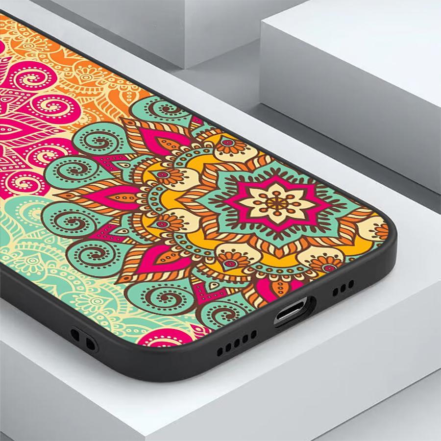 Bohemian Pattern Case for Xiaomi Redmi Note 11s 12s 11 12 Pro 10 10S 9S 13 Pro Plus 14 7 8 9 Funda Phone Cover