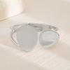 Asymmetric Teardrop Spring Bracelet Punk Style Open Bracelet Fashion Irregular Bracelet  Woman