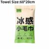 10Pcs Non Woven Fabric Cooling Towel Breathable Quick Drying Ice Wipes Sunstroke Prevention Disposable Sweat Wipes