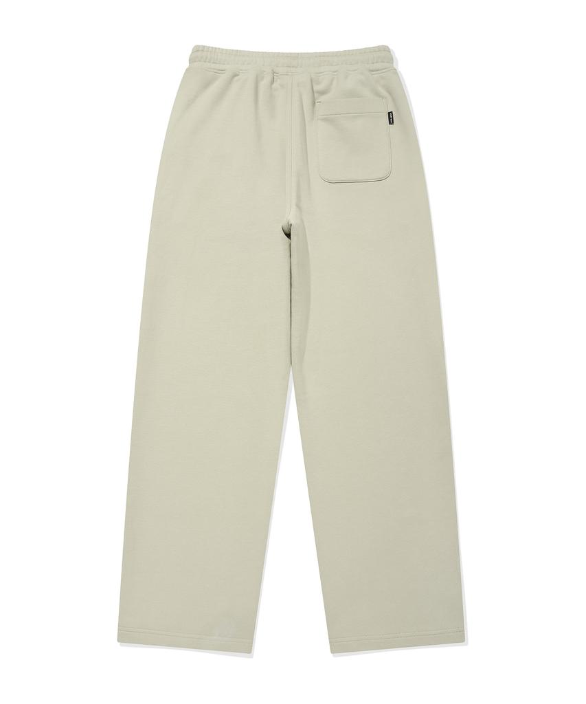 WACKY WILLY Signature Sweat Semi-Wide Pants Light Khaki