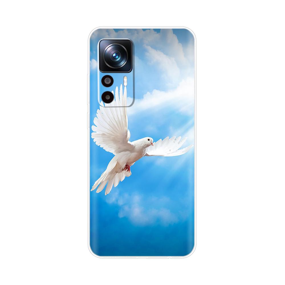 For Xiaomi 12T Pro Case Silicone Fashion Painted Soft Phone Case For Xiaomi 12T Case Back Cover For Xiomi Mi 12T Pro 12 T Bumper
