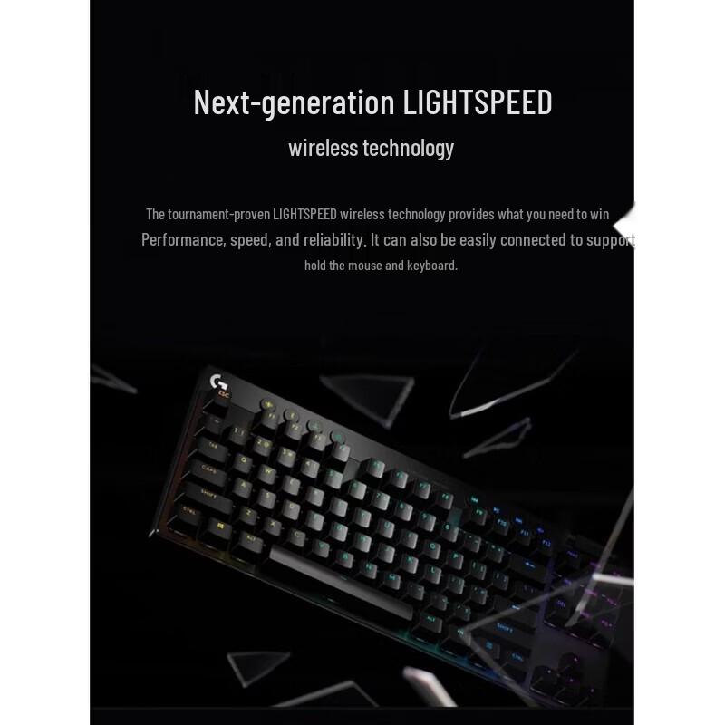 Logitech G PRO X TKL Wireless Gaming Keyboard