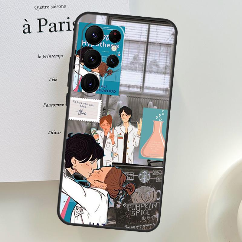 The Love Hypothesis Book Case For Samsung Galaxy S26 Ultra S25 S24 S22 S21 S23 Ultra Plus S10 S20 S25 FE Phone Cover
