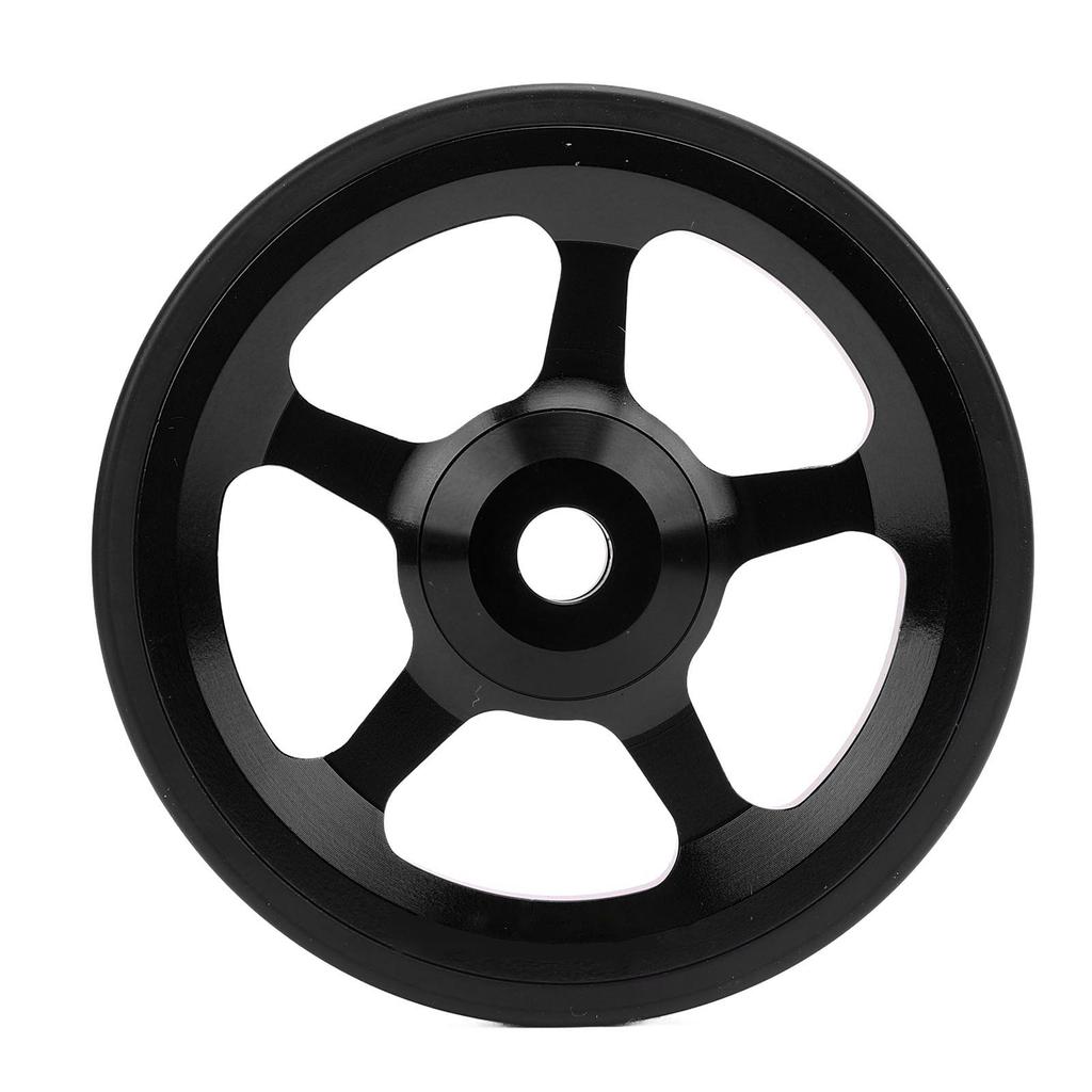 Folding Bike Easy Wheel Smoother Operating Easy Moving Secure Fixation Aluminum Alloy Easywheel Black