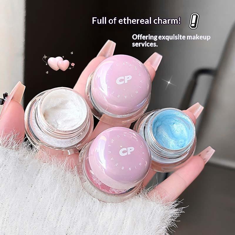 Cappuvini Ultrafin Skimmer Highlighter Cream Vattentät Långvarig Smink I Orange Blå För Ögon Kinder Upplysande Kompakt