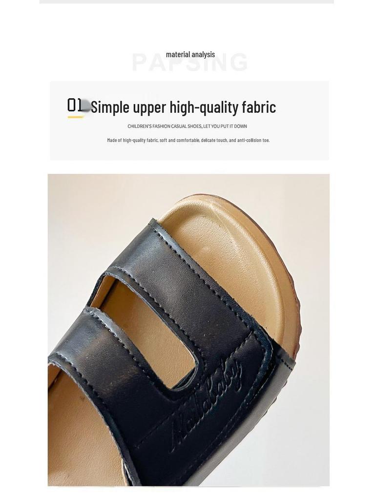 Sommer 2026: Vielseitige Klettverschluss-Sandalen für Mädchen – Neue lässige Strandschuhe von New Roman