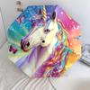 Colorful Animals  Pattern, Automatic Folding Umbrella, Portable and Foldable Design, 8 Ribs, a Christmas or Birthday Gift.