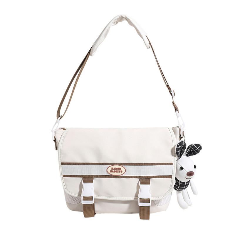 Japanese Style Student Single Shoulder Bag Women Cross-border All-match Messenger Bag Large Capacity Casual Commuter College Student Sling Bag