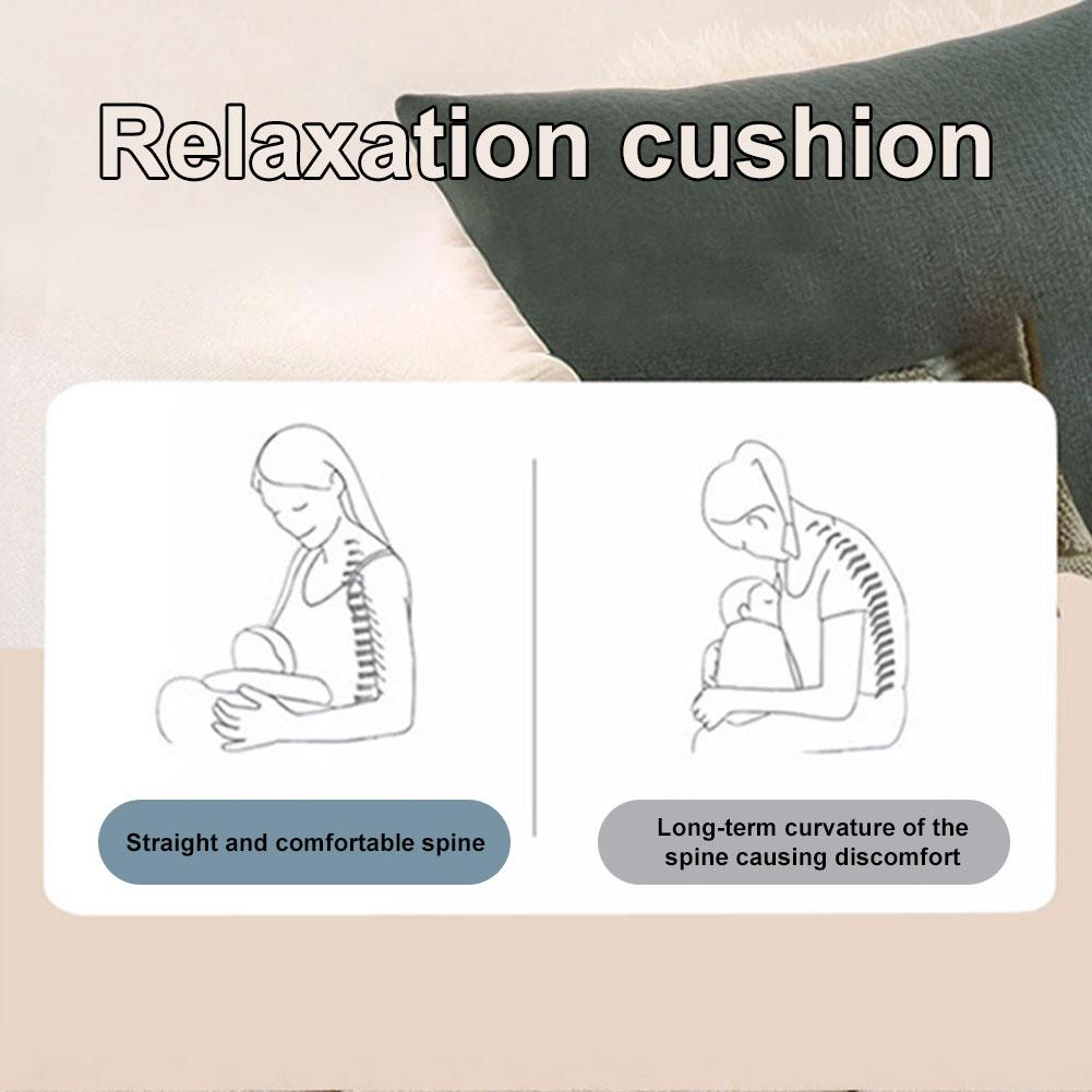 Adult Crocheting Pillow Ergonomic Reading Gaming Pillow Soft Teens Arm Rest Pillow Skin-friendly for Kids Adults Watching TV
