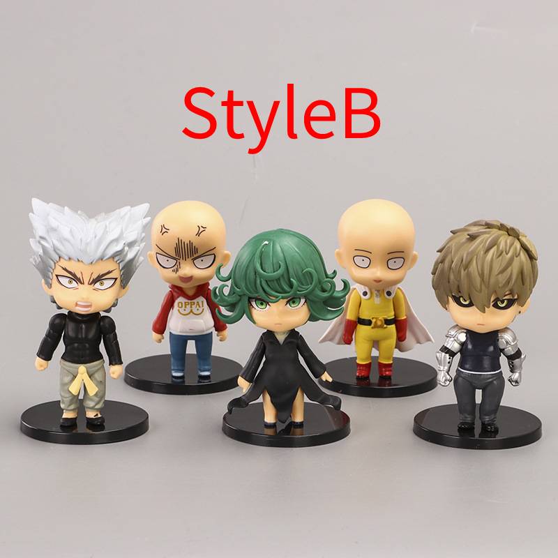 

Мужчина Сайтама 5 шт. Модель Орнамент Игрушка Ручной работы Аниме Украшение Кукла Style B