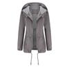 Women's Hooded Lightweight Outdoor Jacket Thin Solid Color Submachine Jacket