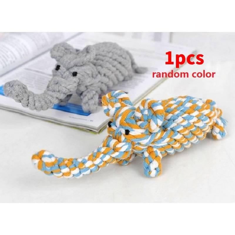 

Handcrafted Animal Pet Toys For Dogs Featuring Colorful Cotton Rope Durable Chew Duck Giraffe Moose Ideal For Interactive Playtime Elephant