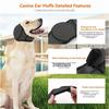 Anti-noise Dog Ear Covers Noise Reduction Pet Ear Muffs Head Cover Dog Calming Earmuff  Swimming