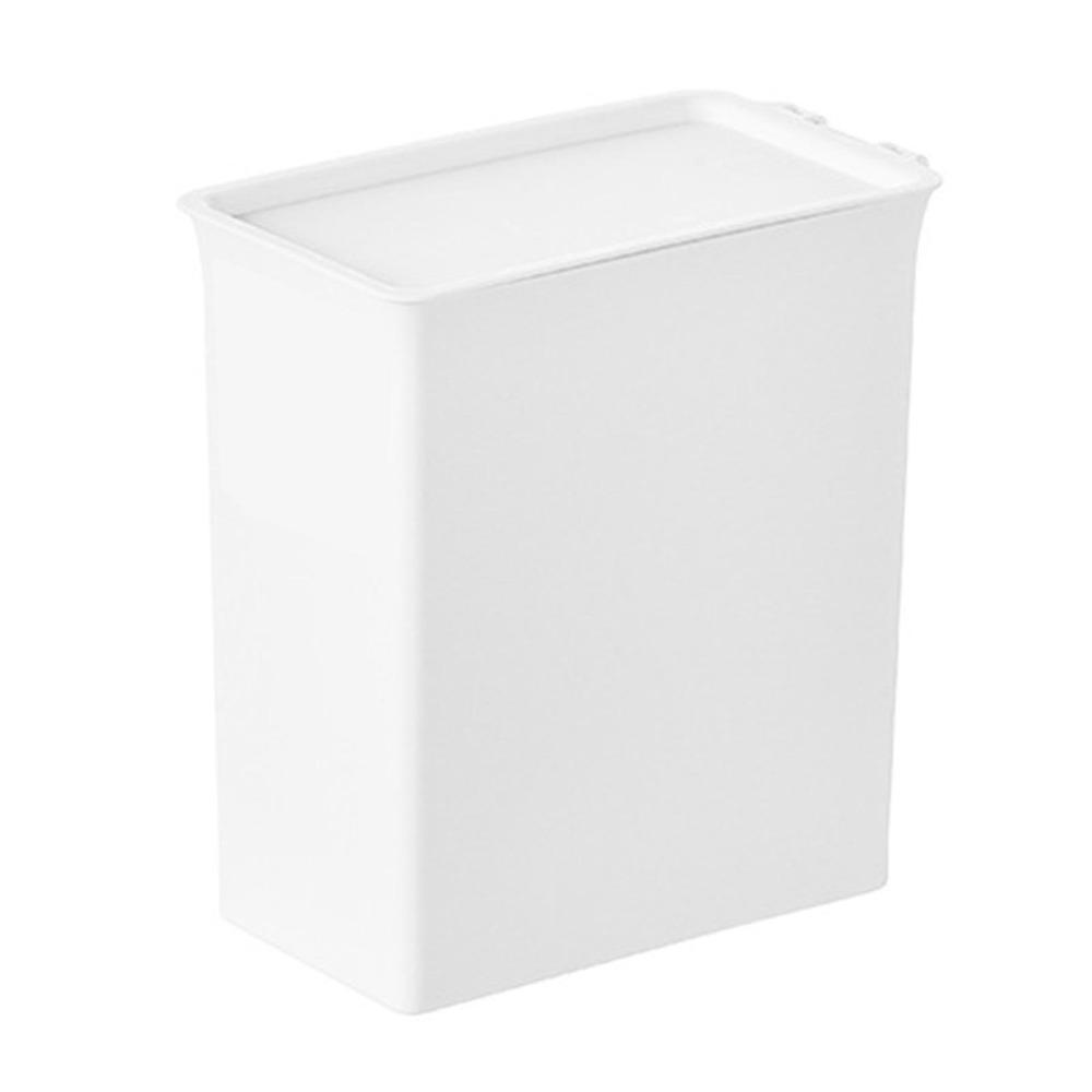 With Lid Laundry Detergent Storage Box Multifunctional Storage Slim Tall Design Laundry Powder Container Space Saving Stackable