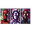 Animazione 3D poster tridimensionale gradiente raster pittura poster di Spider-Man Iron Man raster nudo