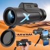 12X50 Magnification Portable Monocular Telescope Powerful Long-Distance HD Field of View for Outdoor Camping Hunting Observation