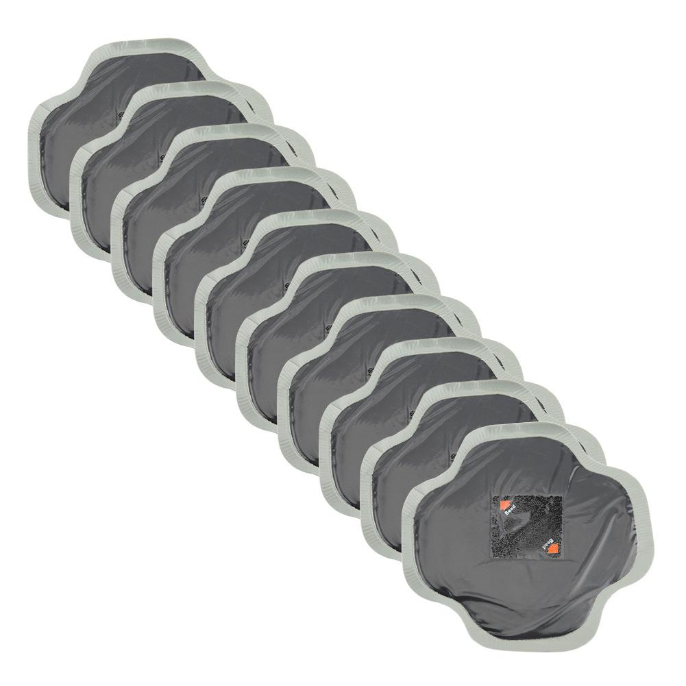 10Pcs 128mm Car Natural Rubber Tire Tyre Puncture Repair Cold Patch Tubeless Patches