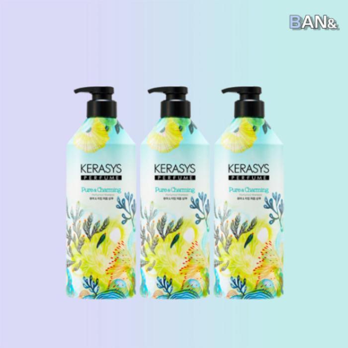 KERASYS Perfume Pure Charming Shampoo 980mlX3 (17236481)