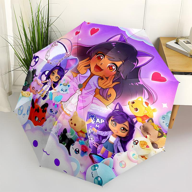 

Aphmau Automatic Opening and Closing, 8 rib Structure Portable Umbrella, Suitable for Men and Women in All Seasons Perfect Gift for Holiday