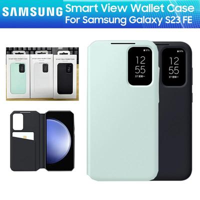 Samsung Puzdro na telefón Galaxy S23 FE S-View Wallet SAMSUNG S23FE Puzdro Kryt na telefón Smart View