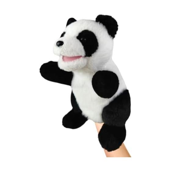 Puppet Muppet Puppet Puppet Doll Hand Puppet Finger Puppet Ventriloquism Puppet Moving Mouth Panda Bear Cat (Panda)