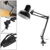JOYINLED Home Desk Lamp Flexible Swing Arm E27 Desk Light Bracket Rotatable Table Lamp Head Clamp Mount Support for Office Study