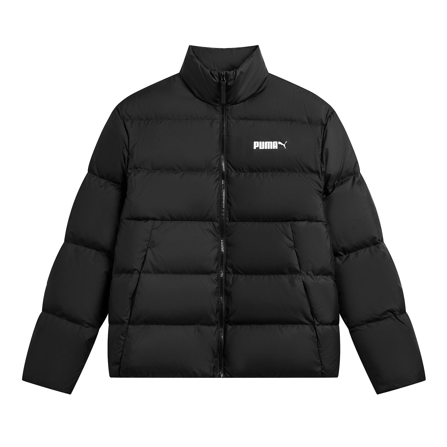 

New PUMA Down Jackets Unisex Black 694695-01 2XL