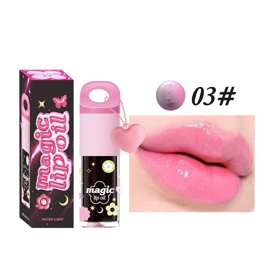 Volumizing Lip Oil Gloss Lip Gloss Hydrating Lip Gloss Pendant Portable Lip Oil,3.5ml