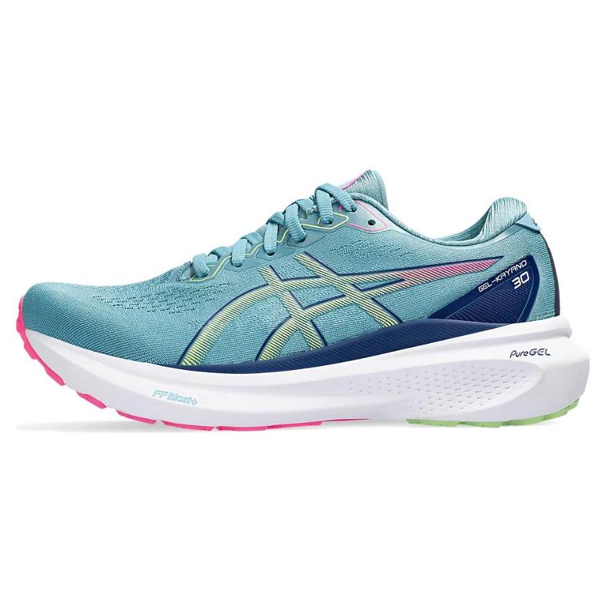 

Asics Gel Kayano 30 Gris Blue Lime Green Pink Women s 37.5