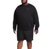 Nike Solo Swoosh Fleece Kerek nyakú Fekete Férfi Felső DX1361-010