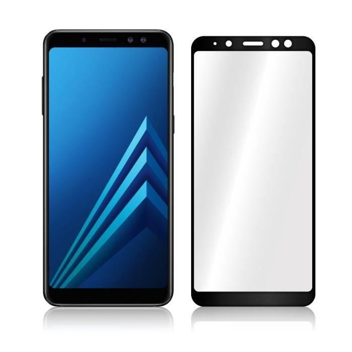 Tempered Glass Screen Protector for Samsung Galaxy A8 2018 A530 - Black Border - Phonillico