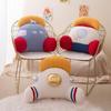60x50x25cm Creative Cartoon Waist Pad Office Nap Pillow Home Decoration Sofa Chair Car Cushion Soft Relieve Fatigue