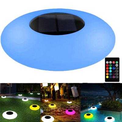 Solar UFO Yüzen Havuz Işığı: Dış Mekan Peyzaj ve Çim Aydınlatması