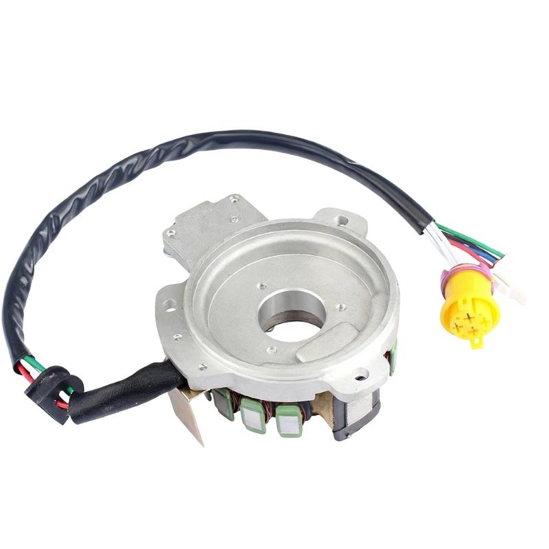Motorcycle Generator Magnetor Stator Ignition Coil Replacement Stator Magnetor Plate for 250cc JS250 250 Easy to Install