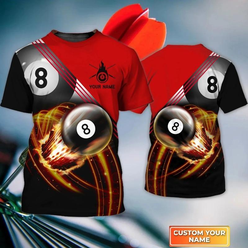 Summer New 3D Printed Table Tennis T-shirt Men's Round Neck Short Sleeve Plus Size Top Casual T-shirt Loose and Comfortable Stre