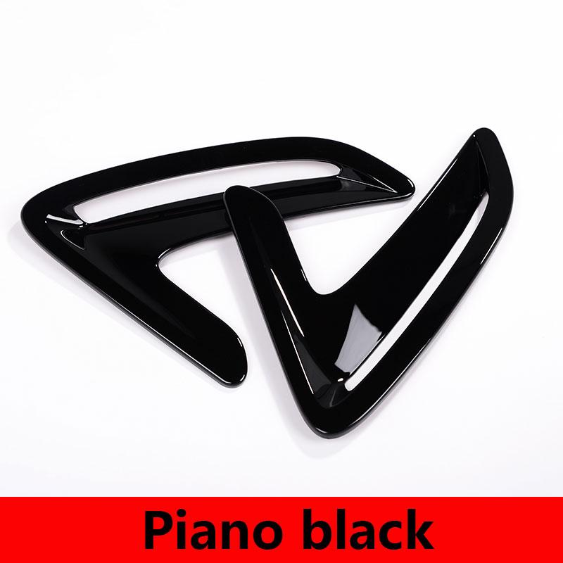 

For BMW 3 Series GT Gran Turismo F34 2013-19 ABS Matt black Car Side Air Vent Cover Hood Bezel Fender Trim sticker Car accessory