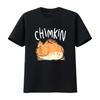 Funny Fat Chicken Chimkin Lovers T Shirt Vintage Washed Homme Fashion Stylish Slightly Versatile Breathable Comfortable